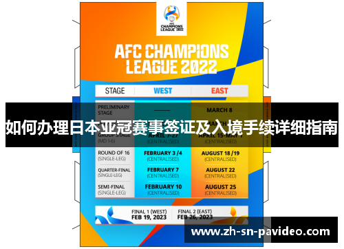 如何办理日本亚冠赛事签证及入境手续详细指南